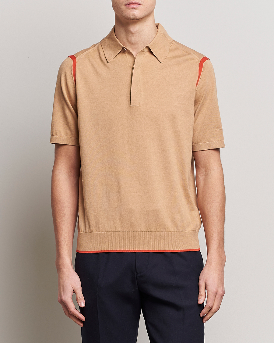 Hombres | Polos | Paul Smith | Organic Cotton Polo Light Beige
