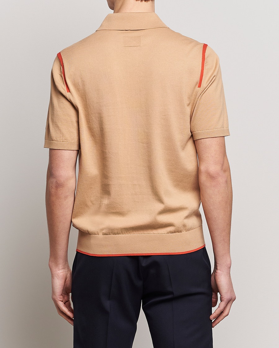 Hombres | Polos | Paul Smith | Organic Cotton Polo Light Beige