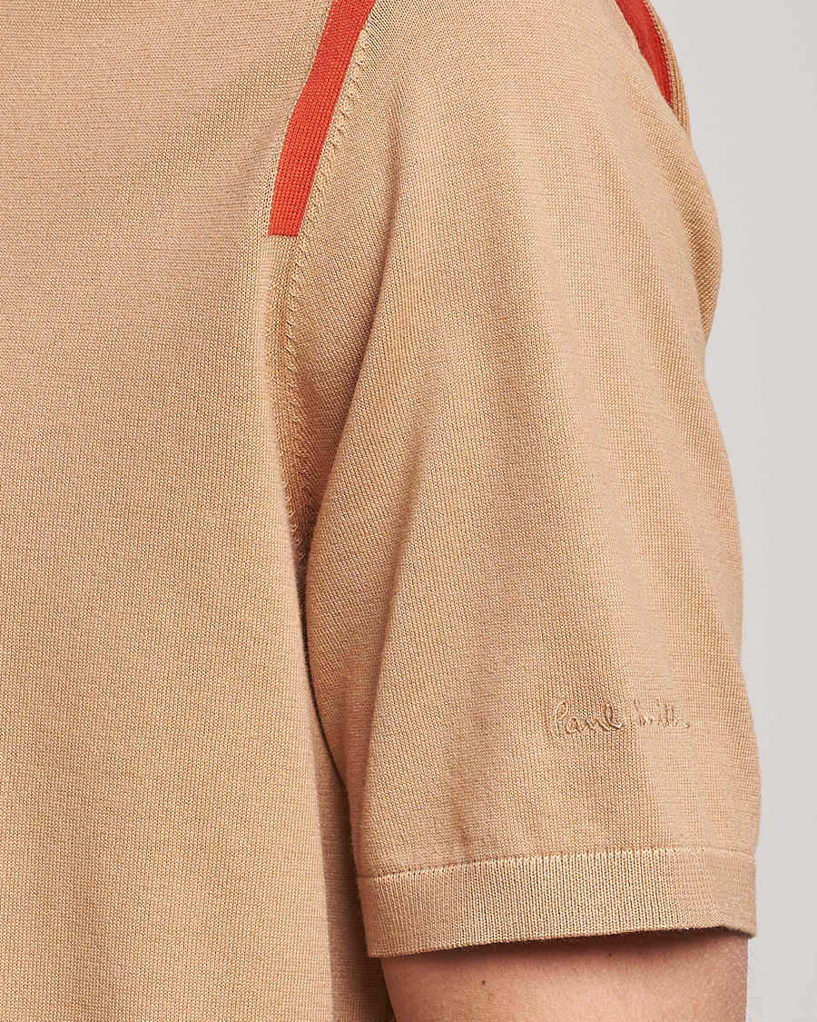 Hombres | Polos | Paul Smith | Organic Cotton Polo Light Beige