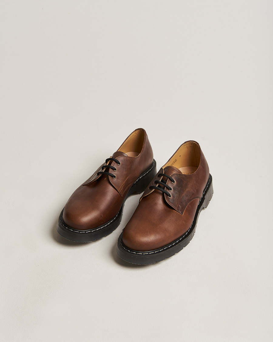 Hombres | Zapatos hechos a mano | Solovair | 3 Eye Gibson Shoe Gaucho