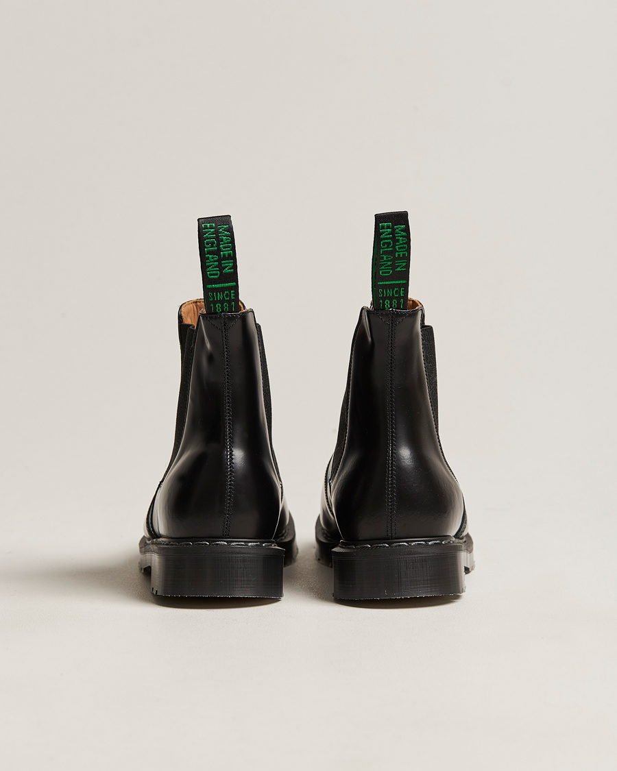 Hombres | Botas | Solovair | Dealer Boot Black Shine