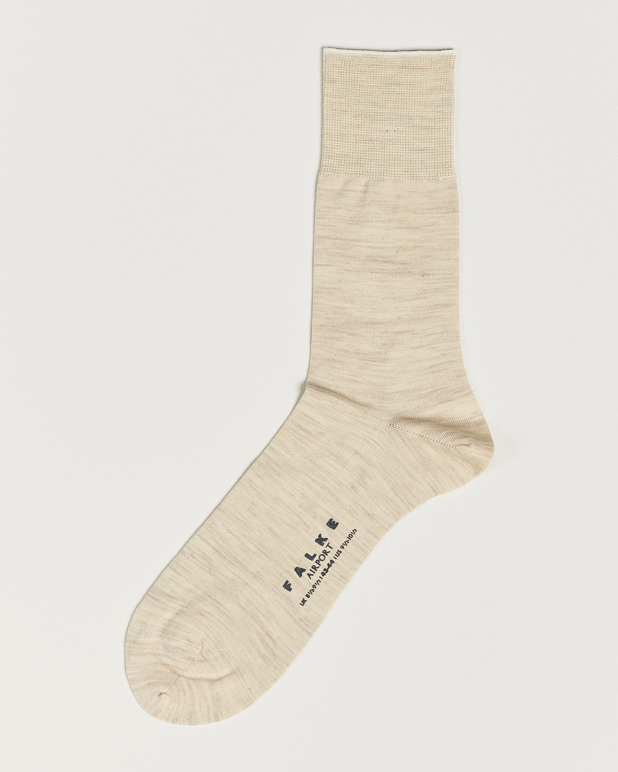 Hombres | Ropa interior y calcetines | Falke | Airport Socks Beige Melange