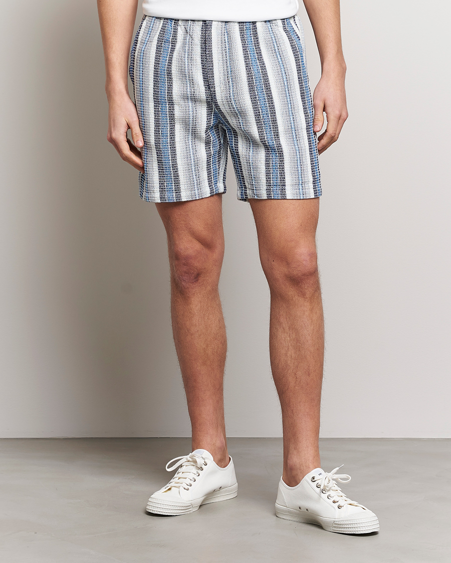 Hombres | Pantalones cortos | Samsøe Samsøe | Samsøe & Samsøe Jabari Shorts Blue Stripe