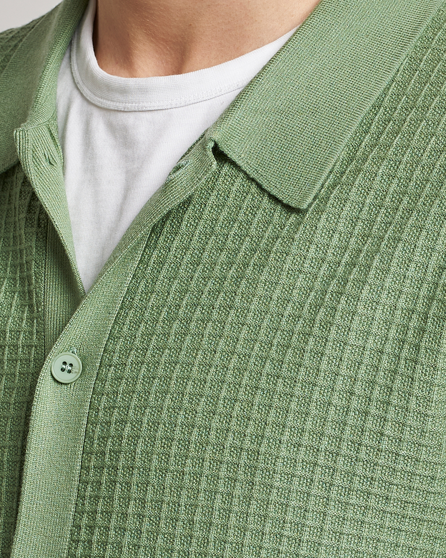 Hombres | Polos | Samsøe Samsøe | Samsøe & Samsøe Derek Polo Shirt Basil