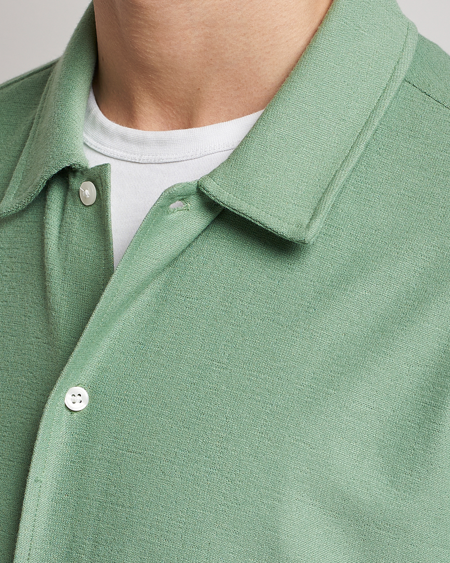 Hombres | Camisas | Samsøe Samsøe | Samsøe & Samsøe Kvistbro Organic Cotton Shirt Basil