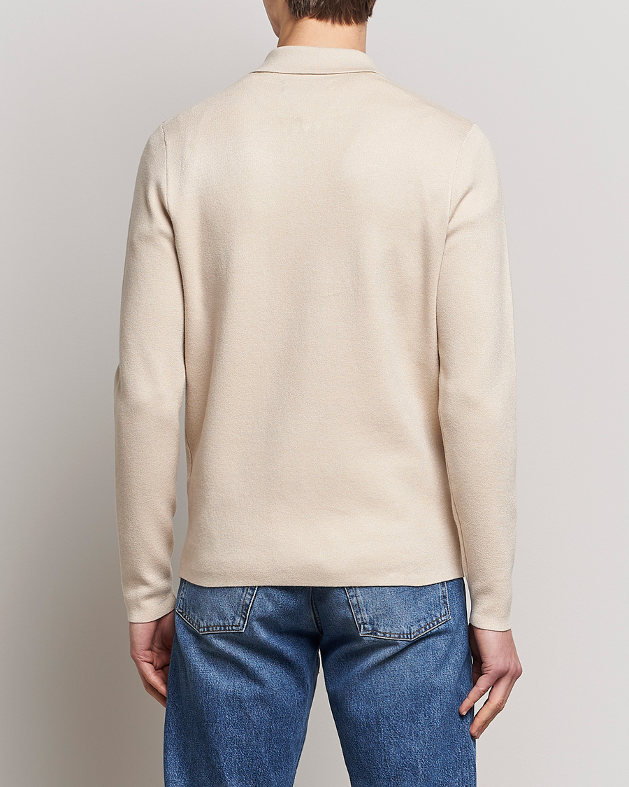 Hombres | Jerséis y prendas de punto | Samsøe Samsøe | Samsøe & Samsøe Guna Half Zip Sweater Oatmeal