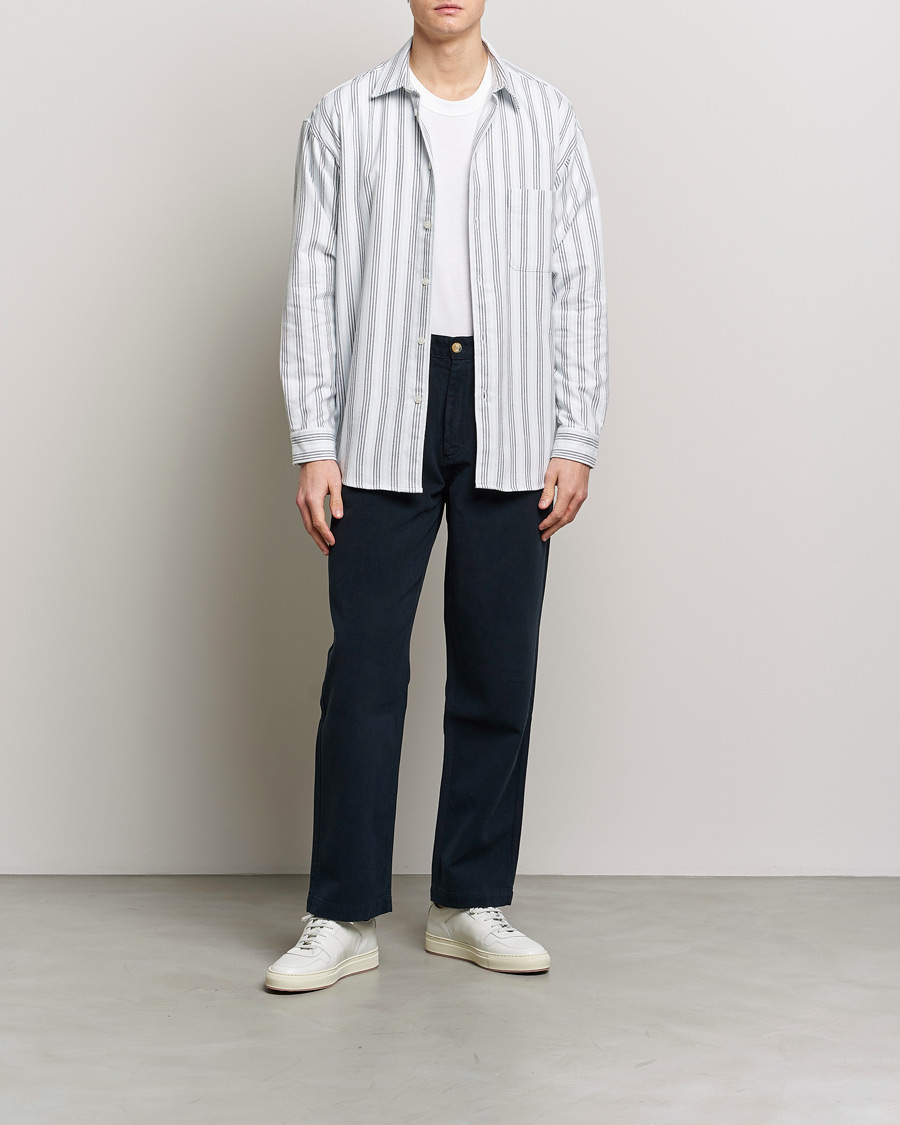 Hombres | Camisas | Samsøe Samsøe | Samsøe & Samsøe Luan Cotton Shirt Salute Stripe