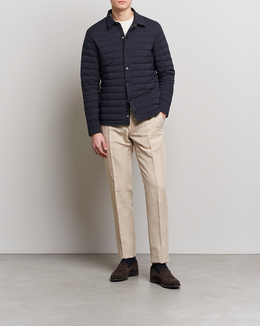 Hombres | Abrigos y chaquetas | UBR | Super Sonic Shirt Jacket Navy