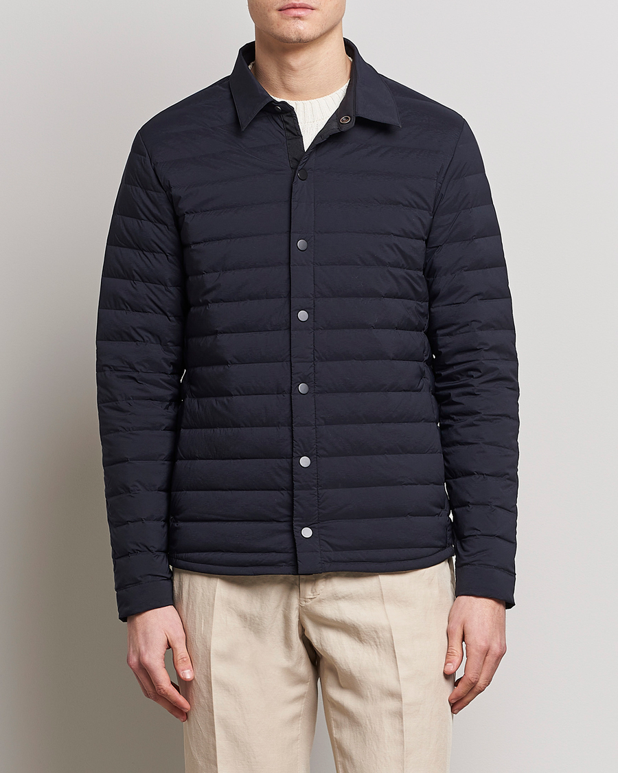 Hombres | Abrigos y chaquetas | UBR | Super Sonic Shirt Jacket Navy