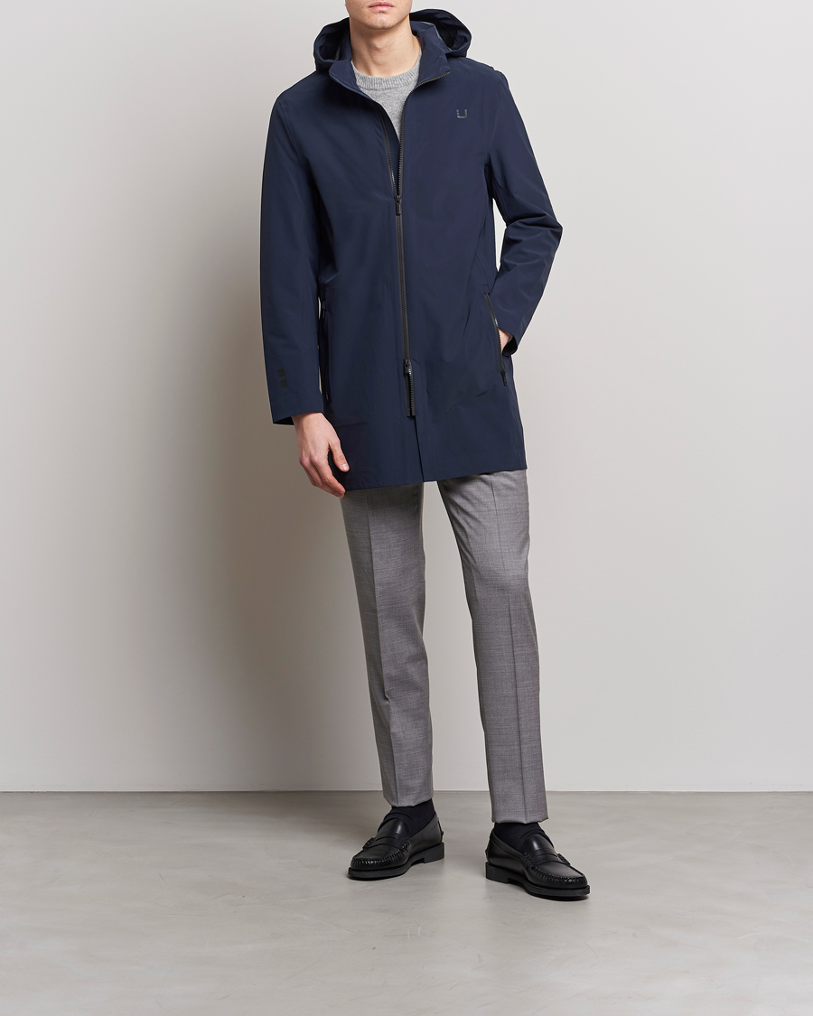 Hombres | Abrigos y chaquetas | UBR | EX-3 Delta Coat Navy