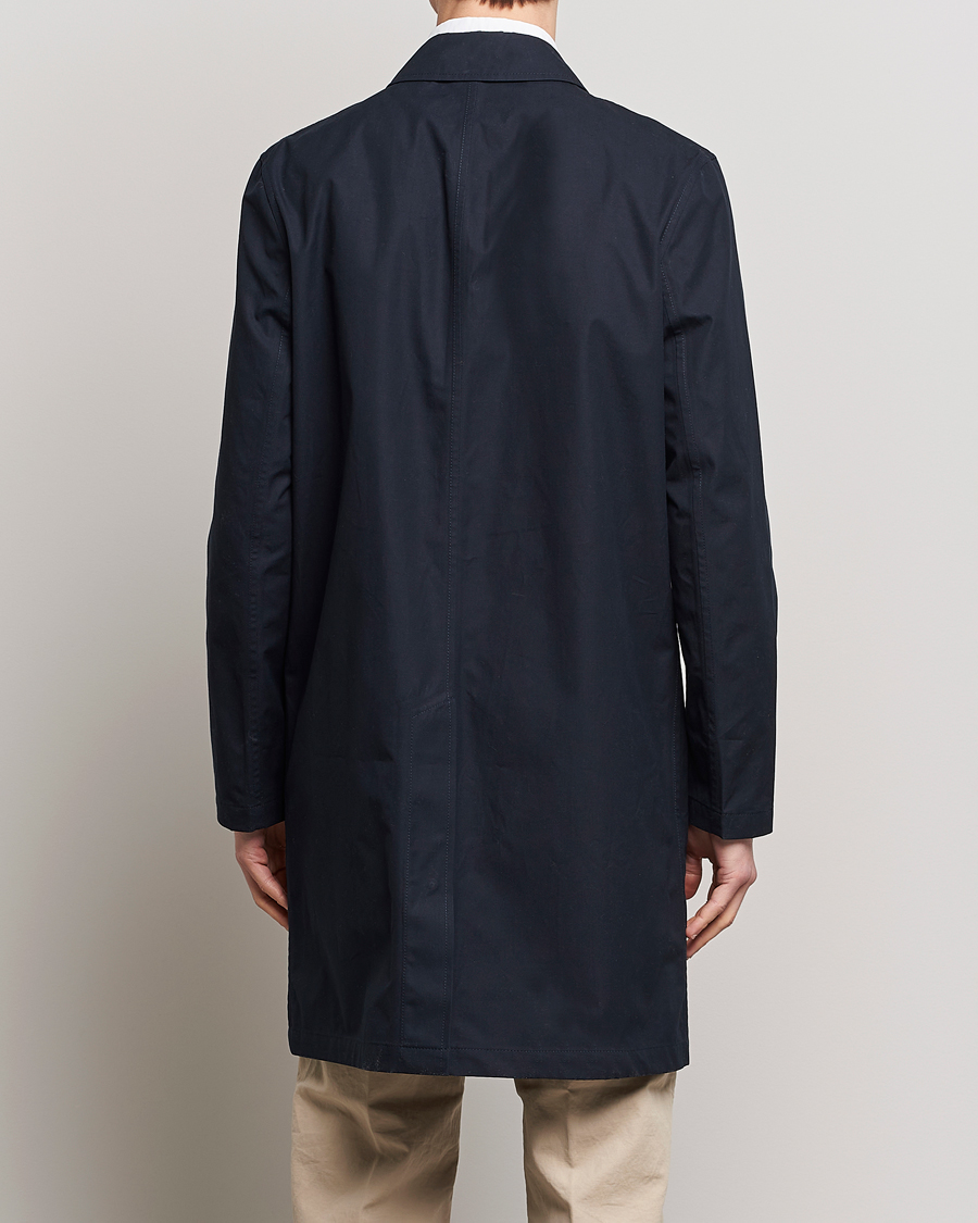 Hombres | Abrigos y chaquetas | Private White V.C. | Unlined Cotton Ventile Mac Coat 3.0 Midnight