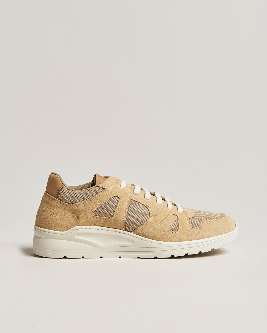 Hombres | Common Projects Cross Trainer Sneaker Tan | Common Projects | Cross Trainer Sneaker Tan