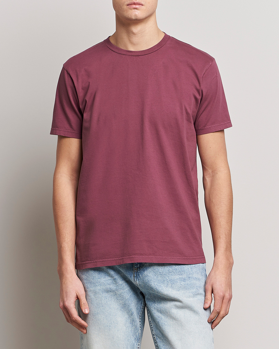 Hombres | Camisetas | Colorful Standard | Classic Organic T-Shirt Dusty Plum
