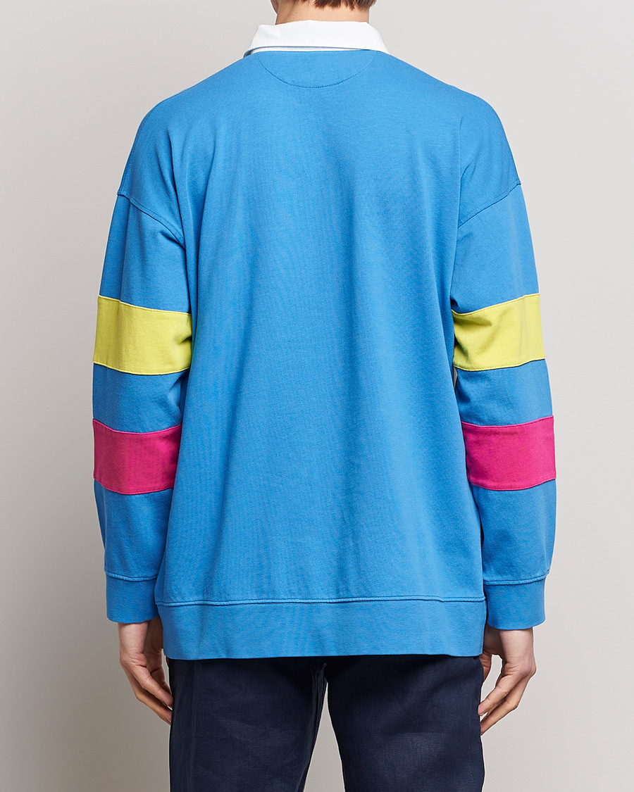 Hombres | Jerséis y prendas de punto | GANT | Archive Heavy Rugger Day Blue