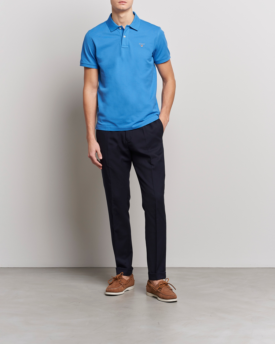 Hombres | Polos | GANT | The Original Polo Day Blue