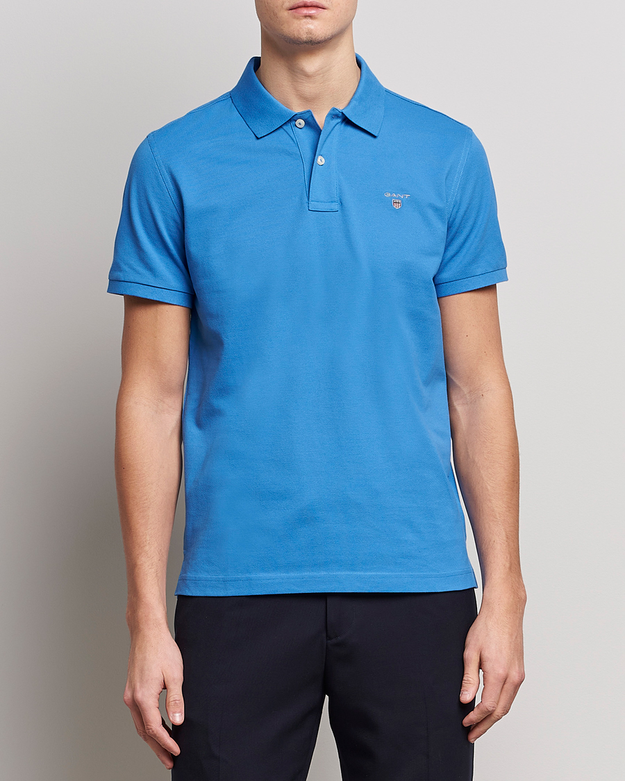 Hombres | Polos | GANT | The Original Polo Day Blue