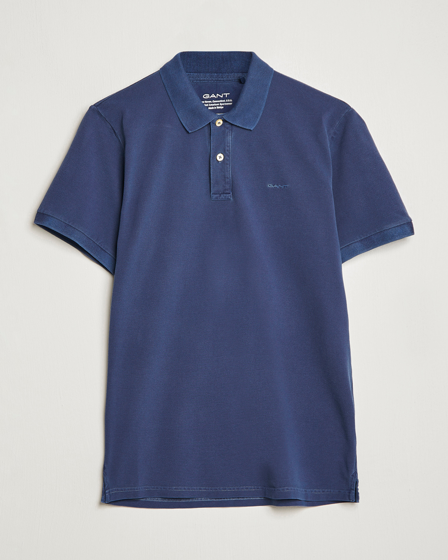 Hombres | Polos | GANT | Sunbleached Polo Persian Blue