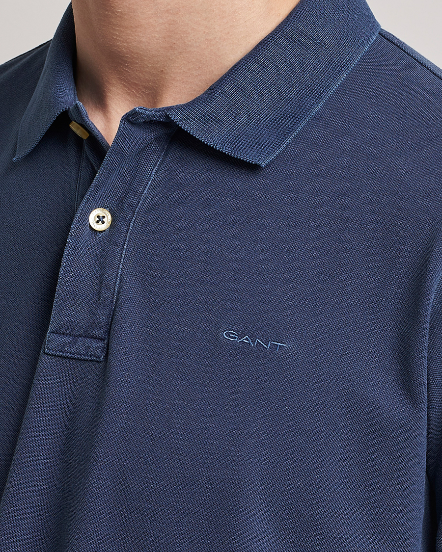 Hombres | Polos | GANT | Sunbleached Polo Persian Blue