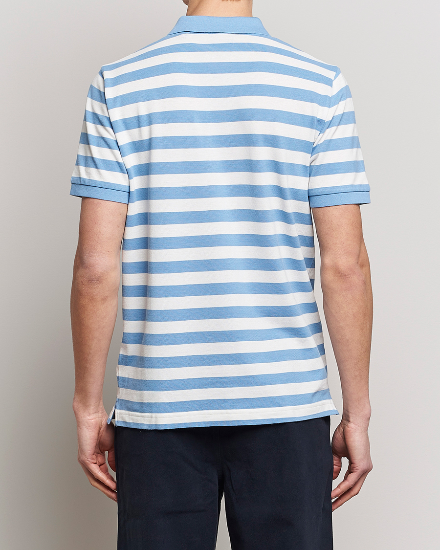 Hombres | Polos | GANT | Striped Polo Gentle Blue
