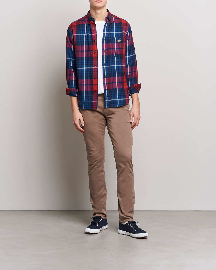 Hombres | Pantalones | GANT | Hayes Desert Jeans Desert Brown
