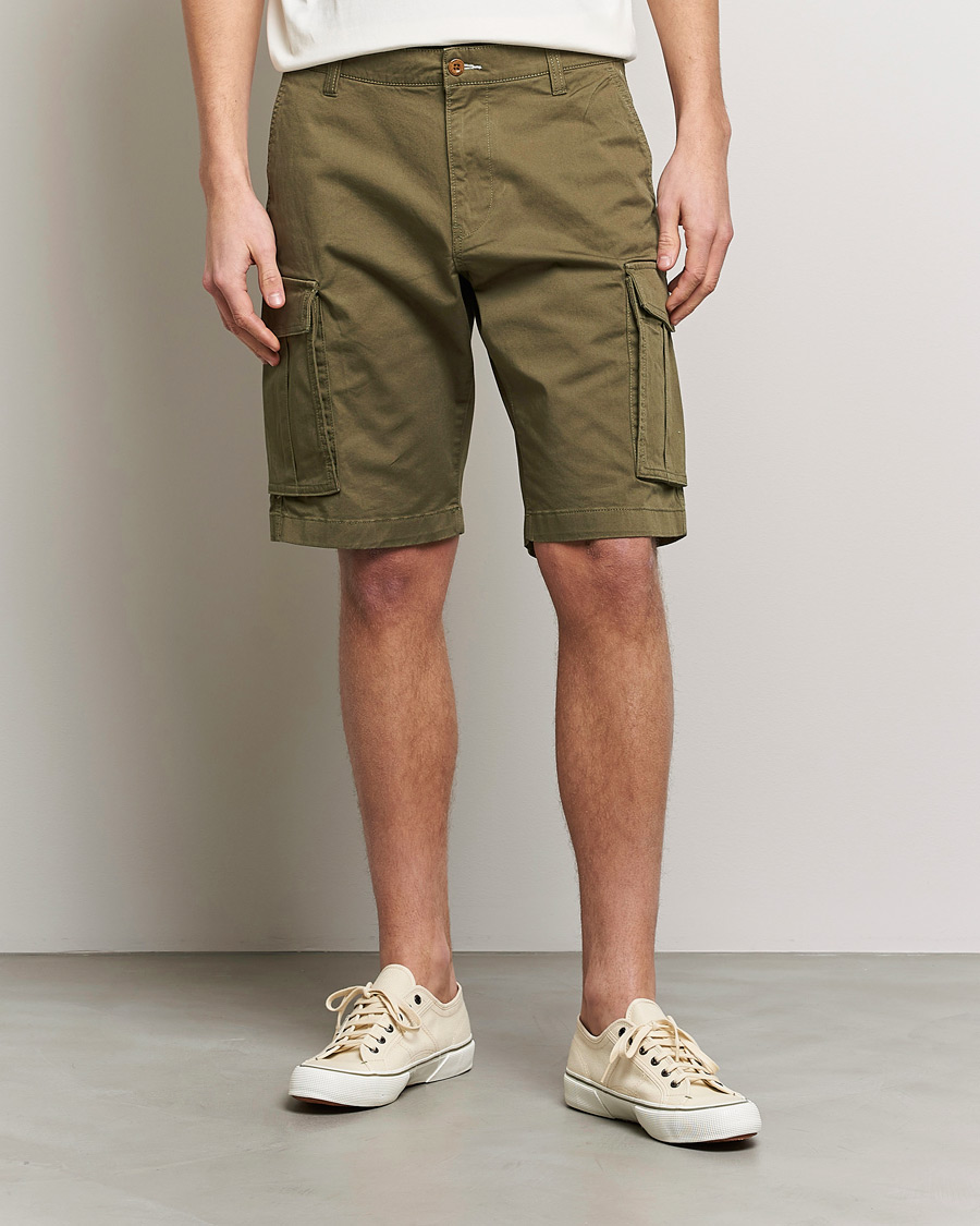 Hombres | Pantalones cortos | Gant | Relaxed Twill Cargoshorts Racing Green