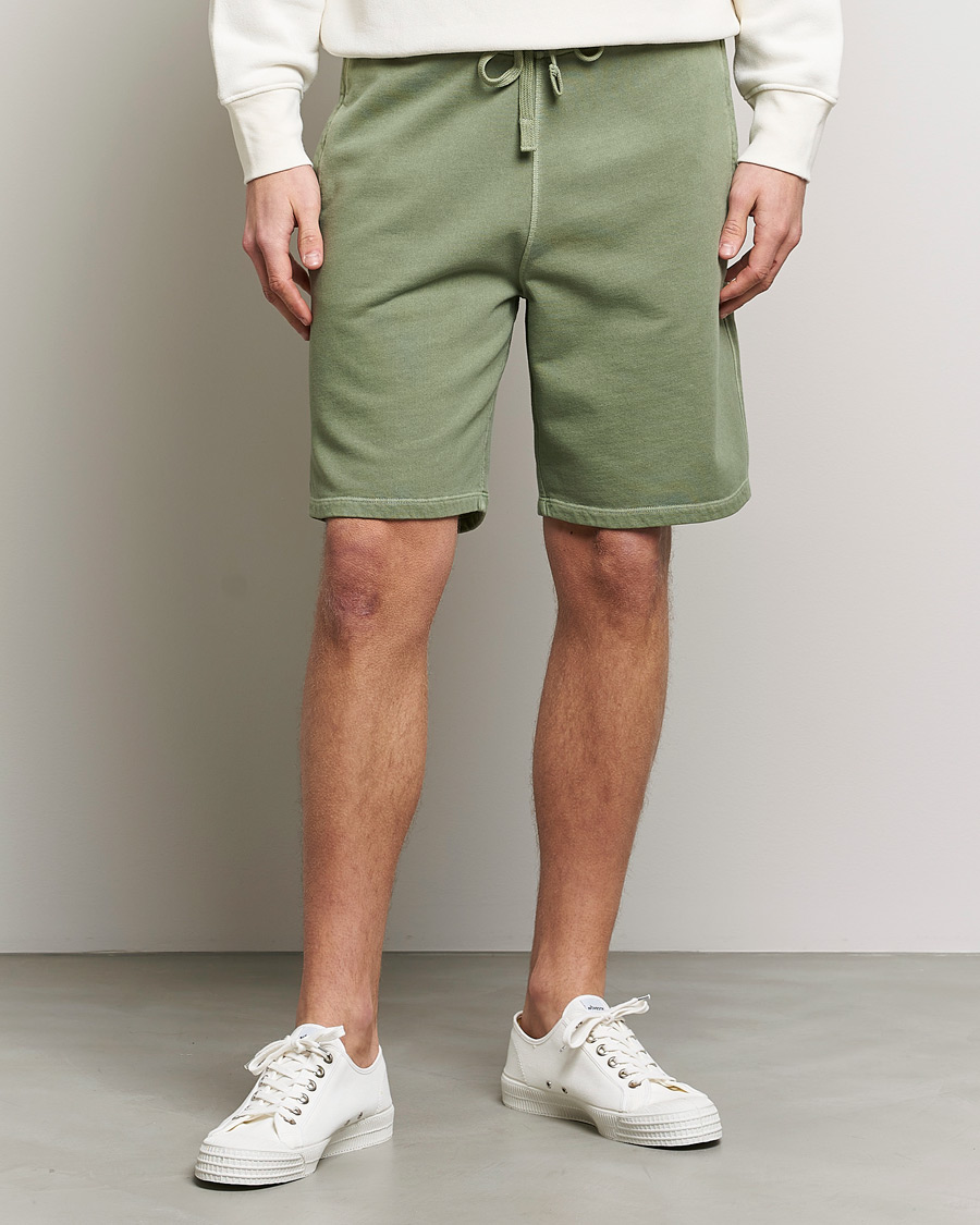 Hombres | Pantalones cortos | GANT | Sunbleached Sweatshorts Calamata Green