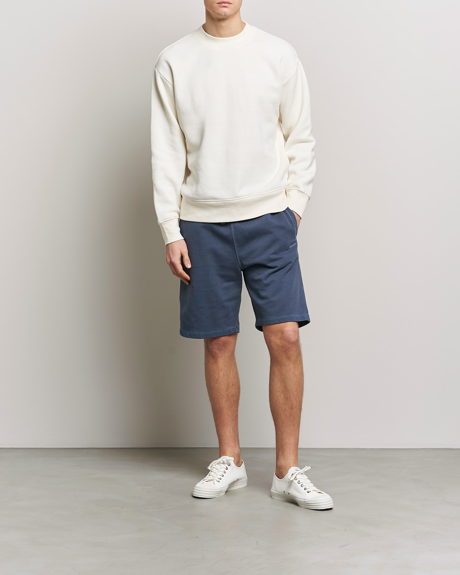 Hombres | Pantalones cortos | GANT | Sunbleached Sweatshorts Evening Blue