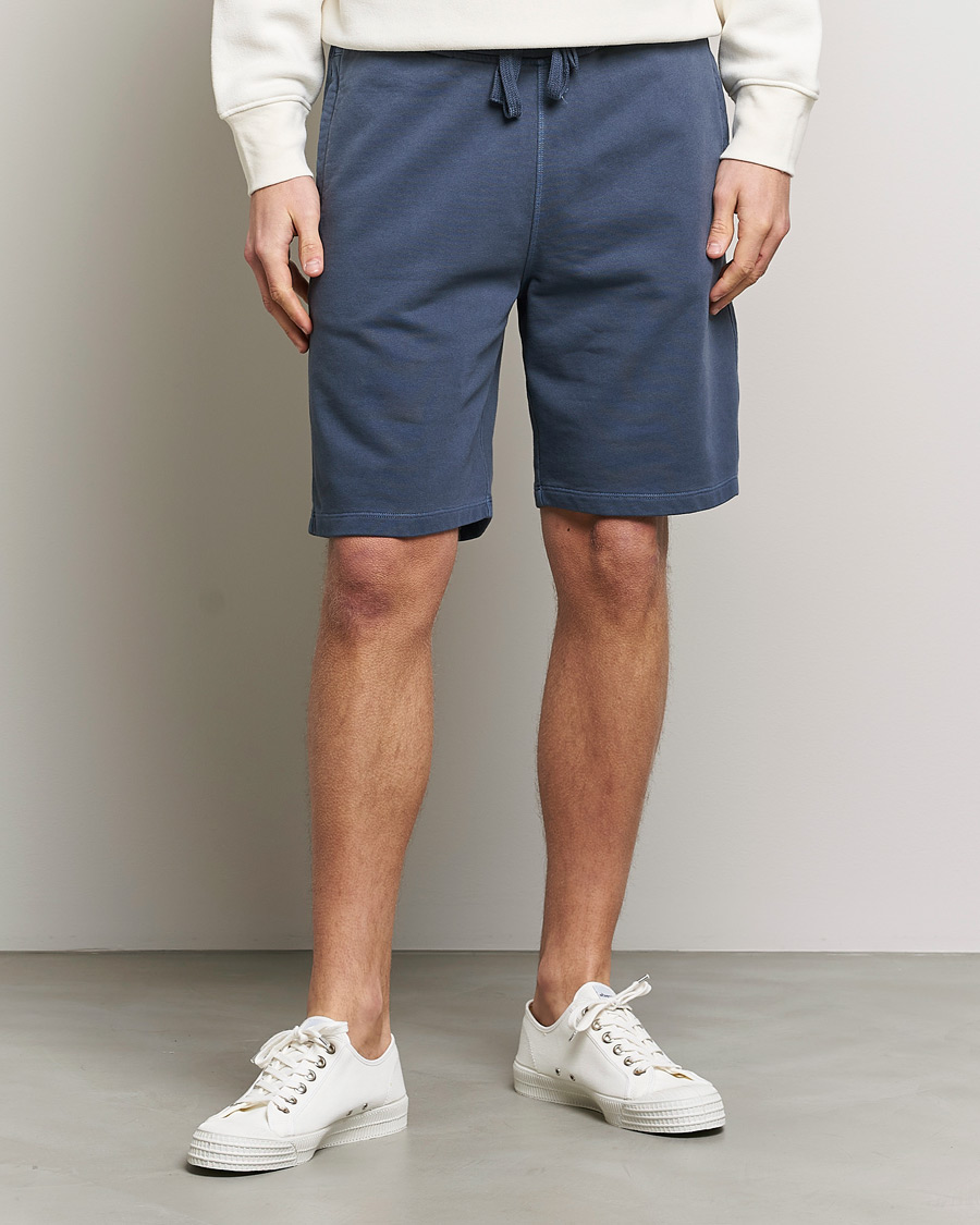 Hombres | Pantalones cortos | GANT | Sunbleached Sweatshorts Evening Blue