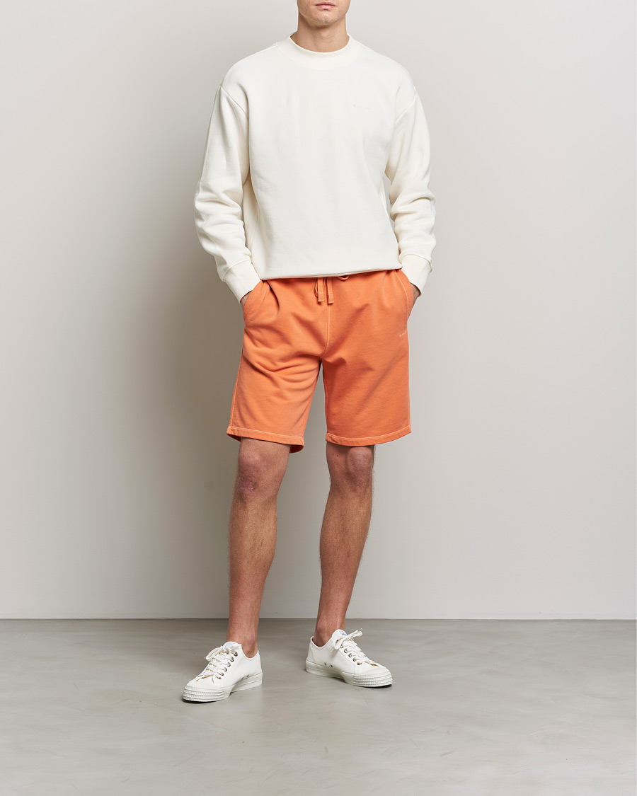 Hombres | Pantalones cortos | GANT | Sunbleached Sweatshorts Apricot Orange