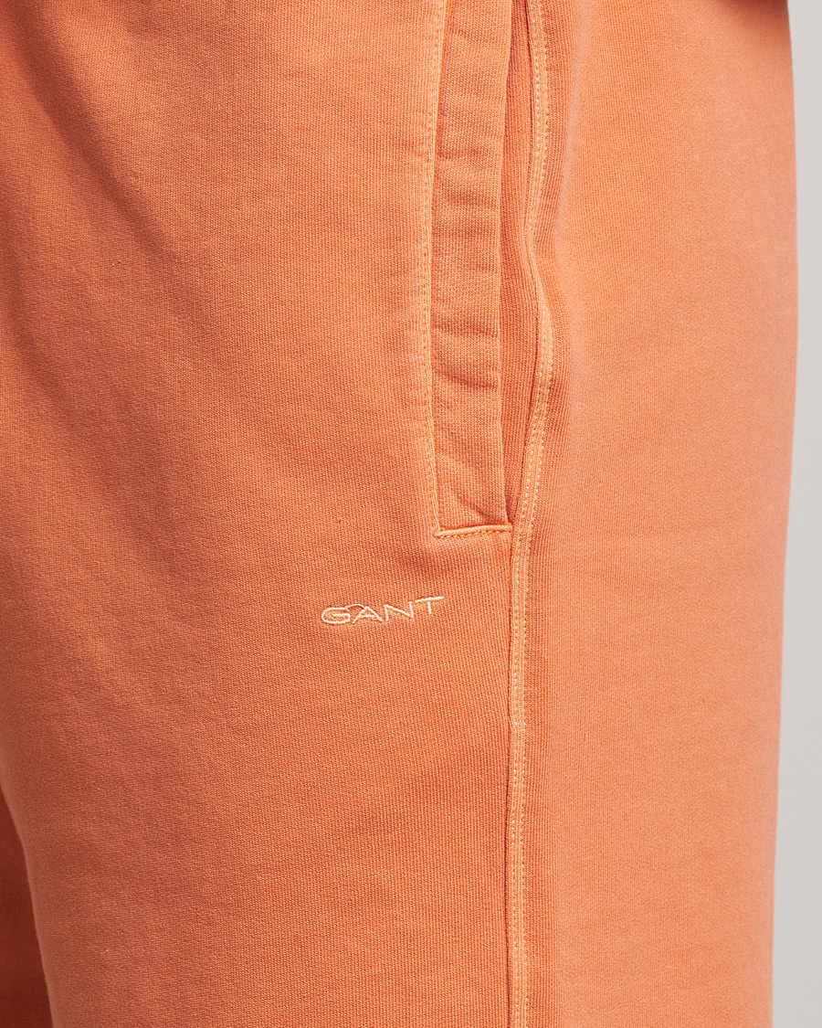 Hombres | Pantalones cortos | GANT | Sunbleached Sweatshorts Apricot Orange