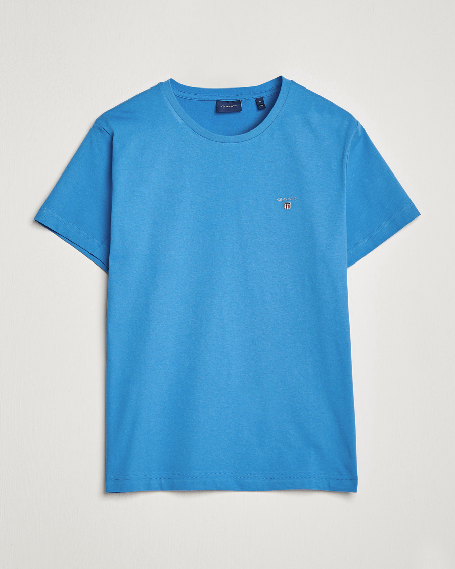 Hombres | Camisetas | GANT | The Original T-Shirt Day Blue