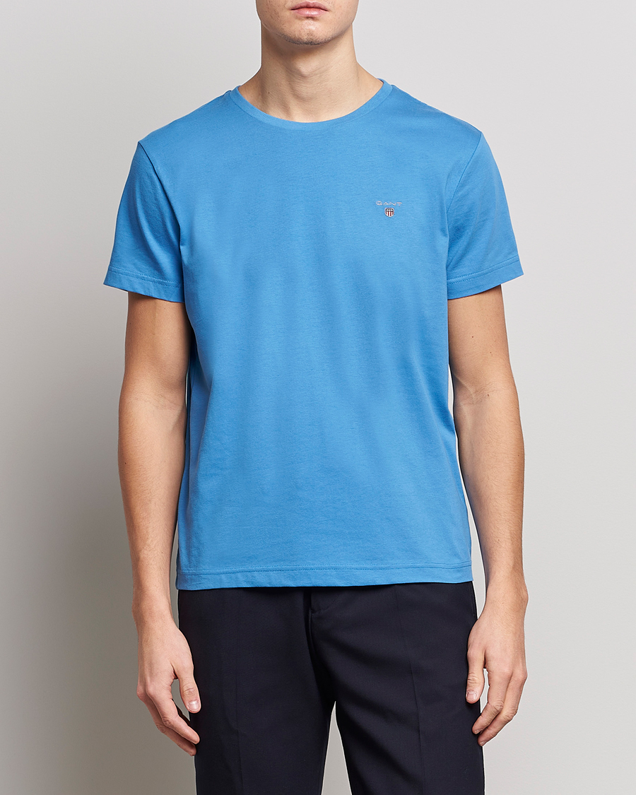 Hombres | Camisetas | GANT | The Original T-Shirt Day Blue