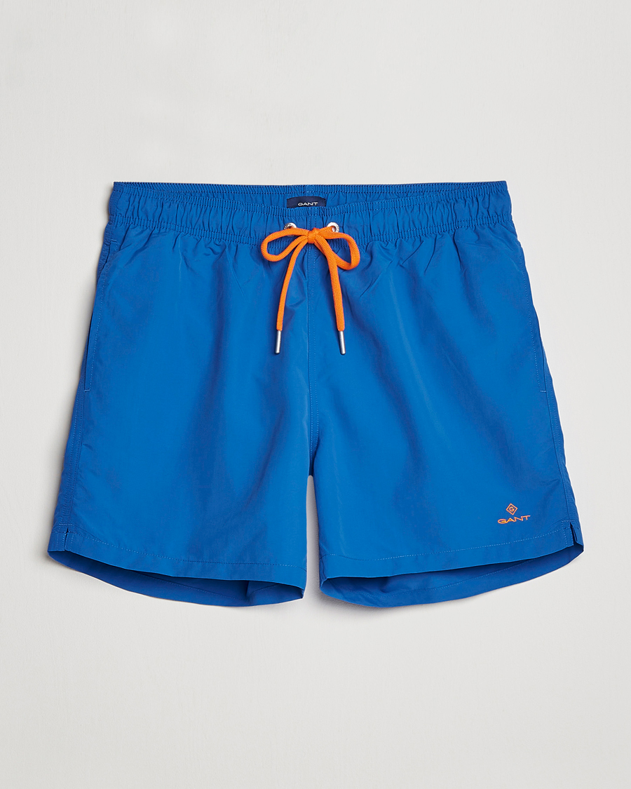 Hombres | Bañadores | Gant | Basic Swimshorts Nautical Blue