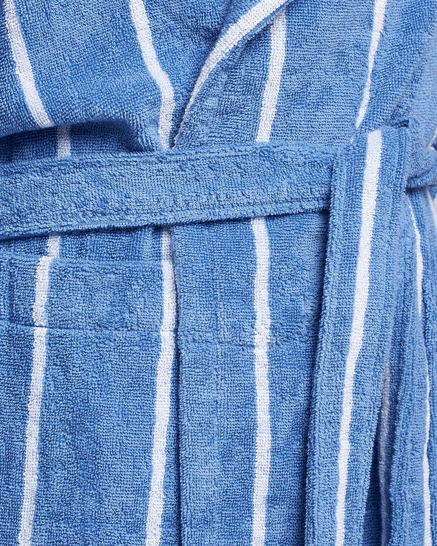 Hombres | Pijamas y batas | GANT | Striped Robe Blue Bell