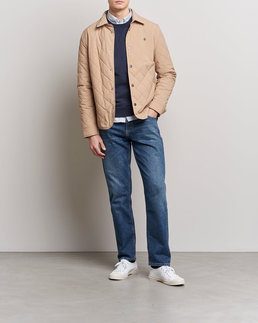 Hombres | Abrigos y chaquetas | Morris | Dunham Quilted Jacket Beige