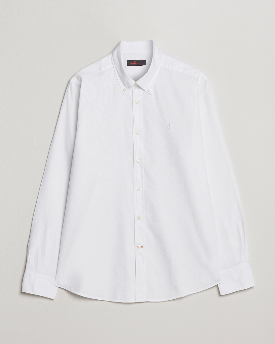 Hombres | Camisas | Morris | Structured Washed Button Down Shirt White