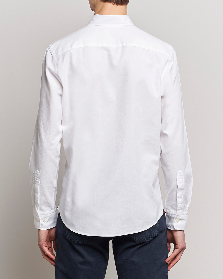 Hombres | Camisas | Morris | Structured Washed Button Down Shirt White