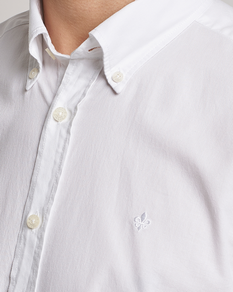 Hombres | Camisas | Morris | Structured Washed Button Down Shirt White