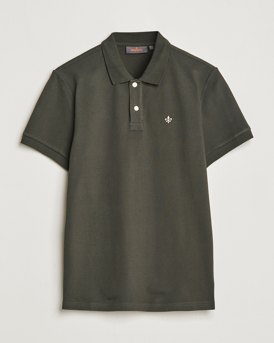 Hombres | Polos | Morris | New Pique Dark Green