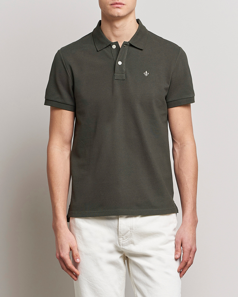 Hombres | Polos | Morris | New Pique Dark Green