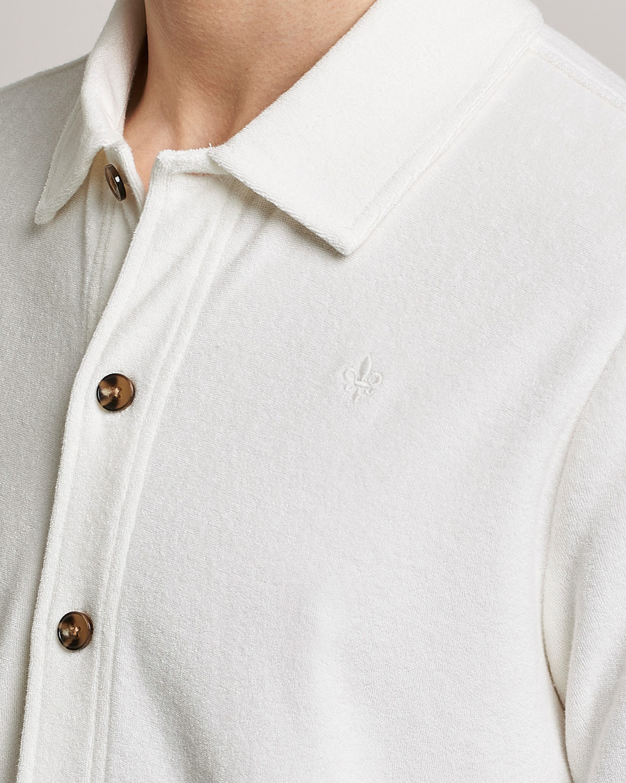 Hombres | Camisas | Morris | Hunter Terry Short Sleeve Shirt Off White