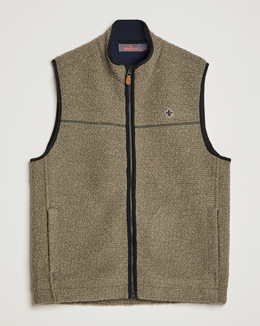 Hombres | Chalecos | Morris | Whitfield Pile Vest Green