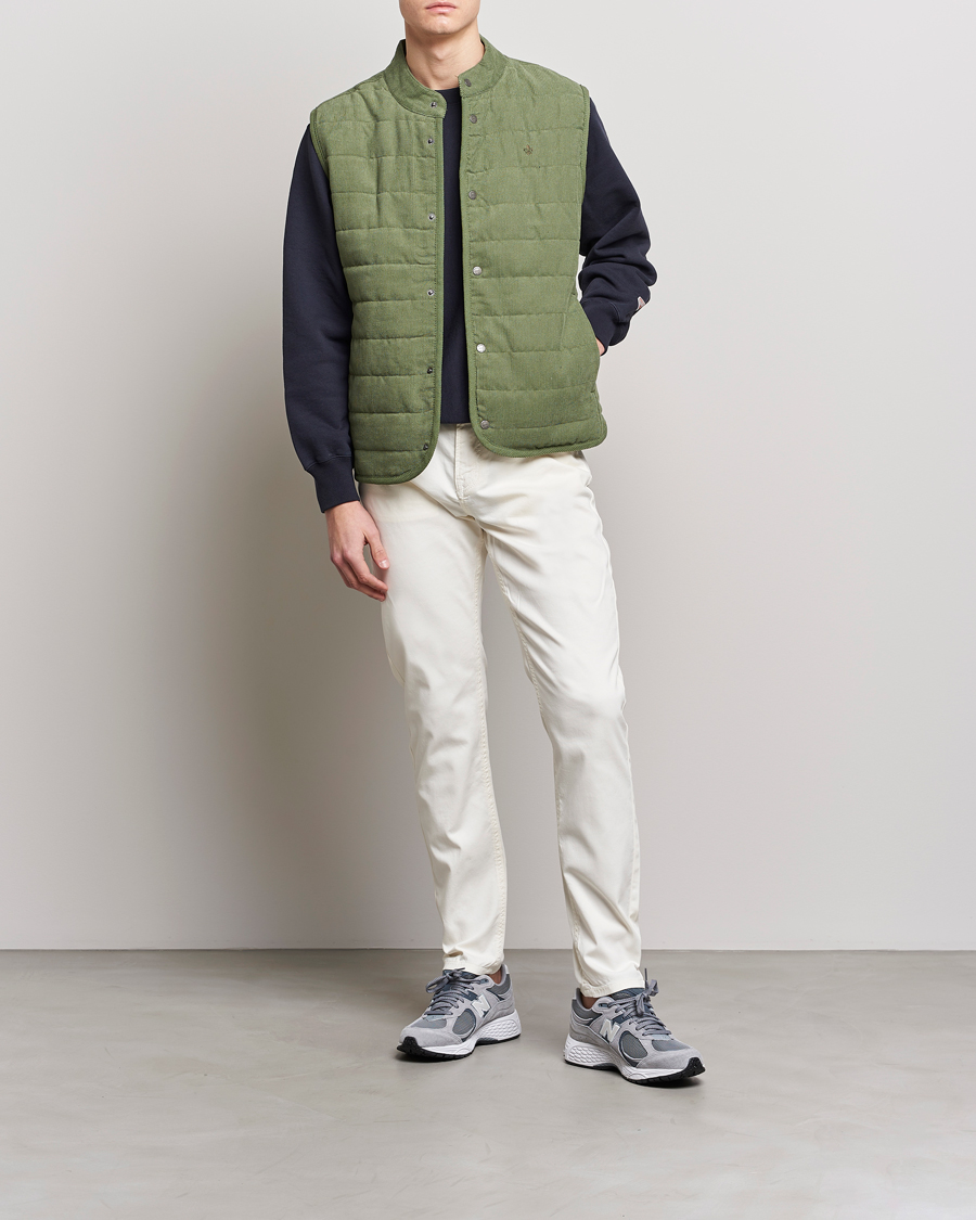 Hombres | Pantalones | Morris | James Structured 5-Pocket Trousers White