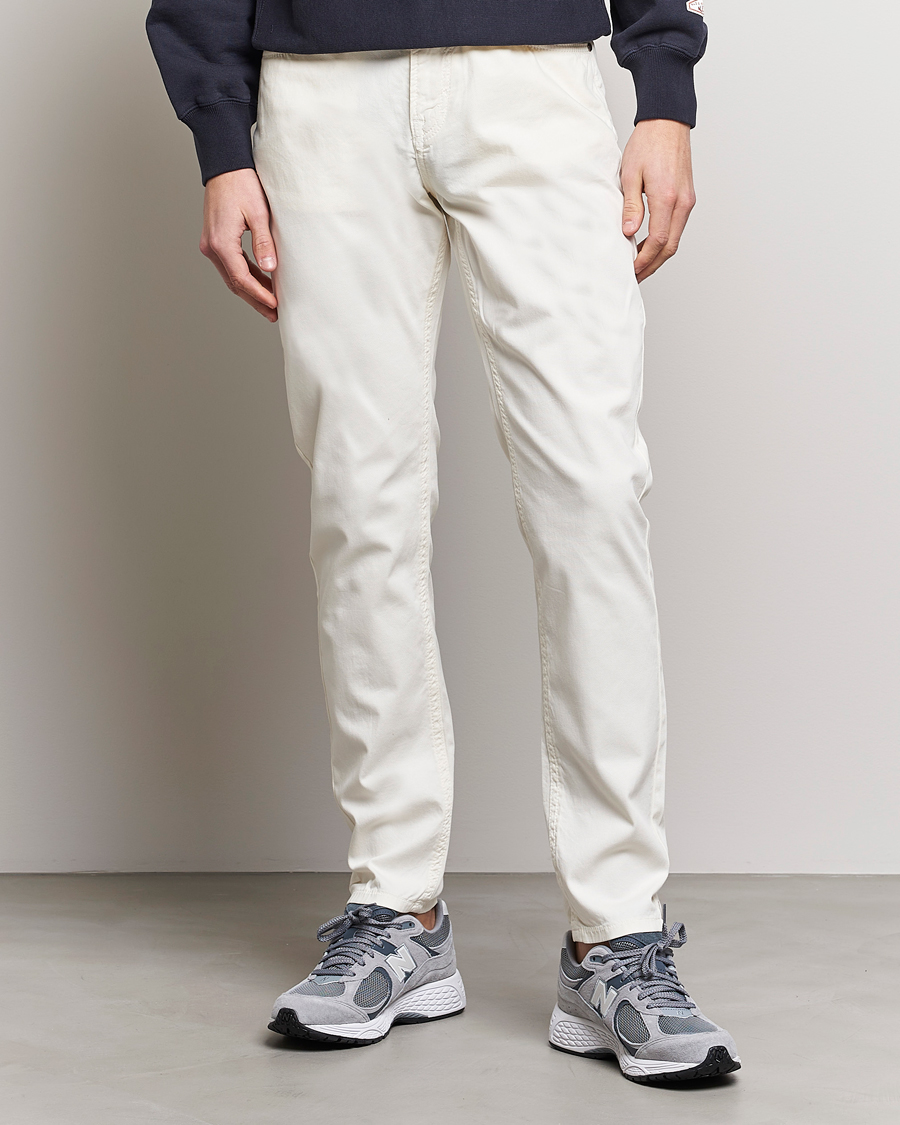 Hombres | Pantalones | Morris | James Structured 5-Pocket Trousers White