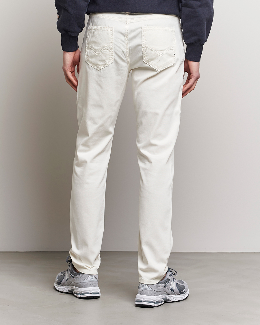 Hombres | Pantalones | Morris | James Structured 5-Pocket Trousers White