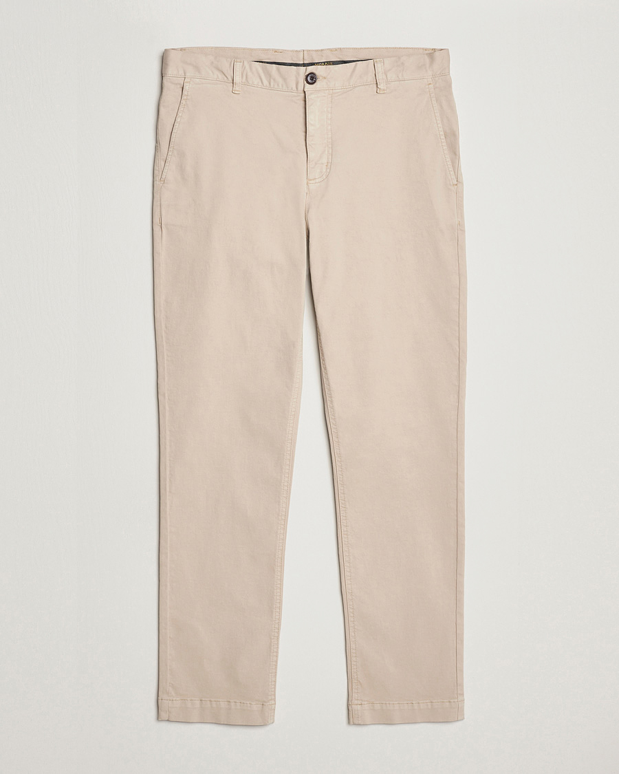 Hombres | Pantalones | Morris | Jeffrey Brushed Chinos Khaki