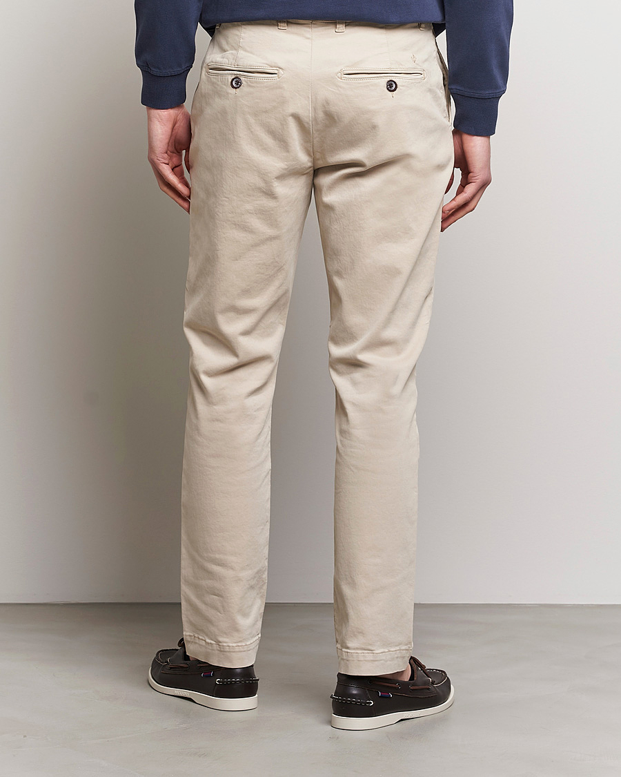 Hombres | Pantalones | Morris | Jeffrey Brushed Chinos Khaki
