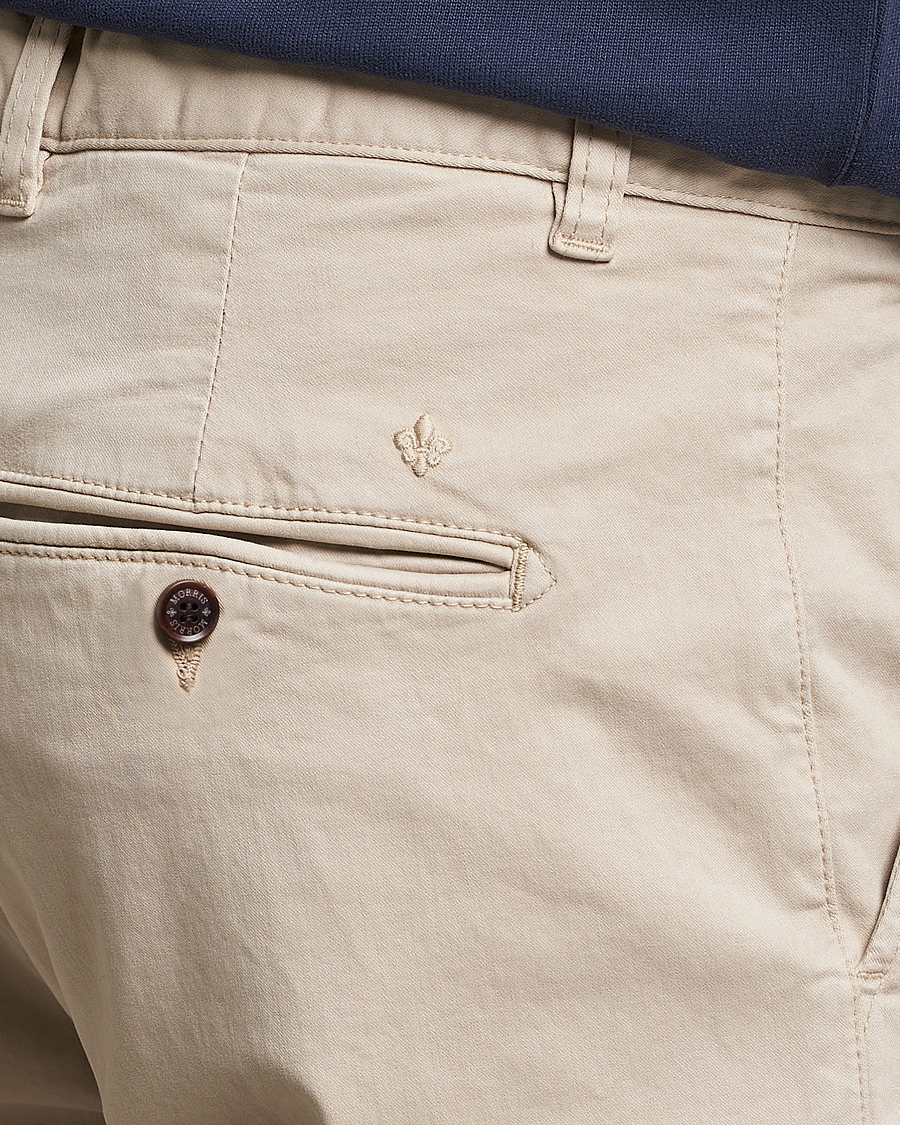 Hombres | Pantalones | Morris | Jeffrey Brushed Chinos Khaki