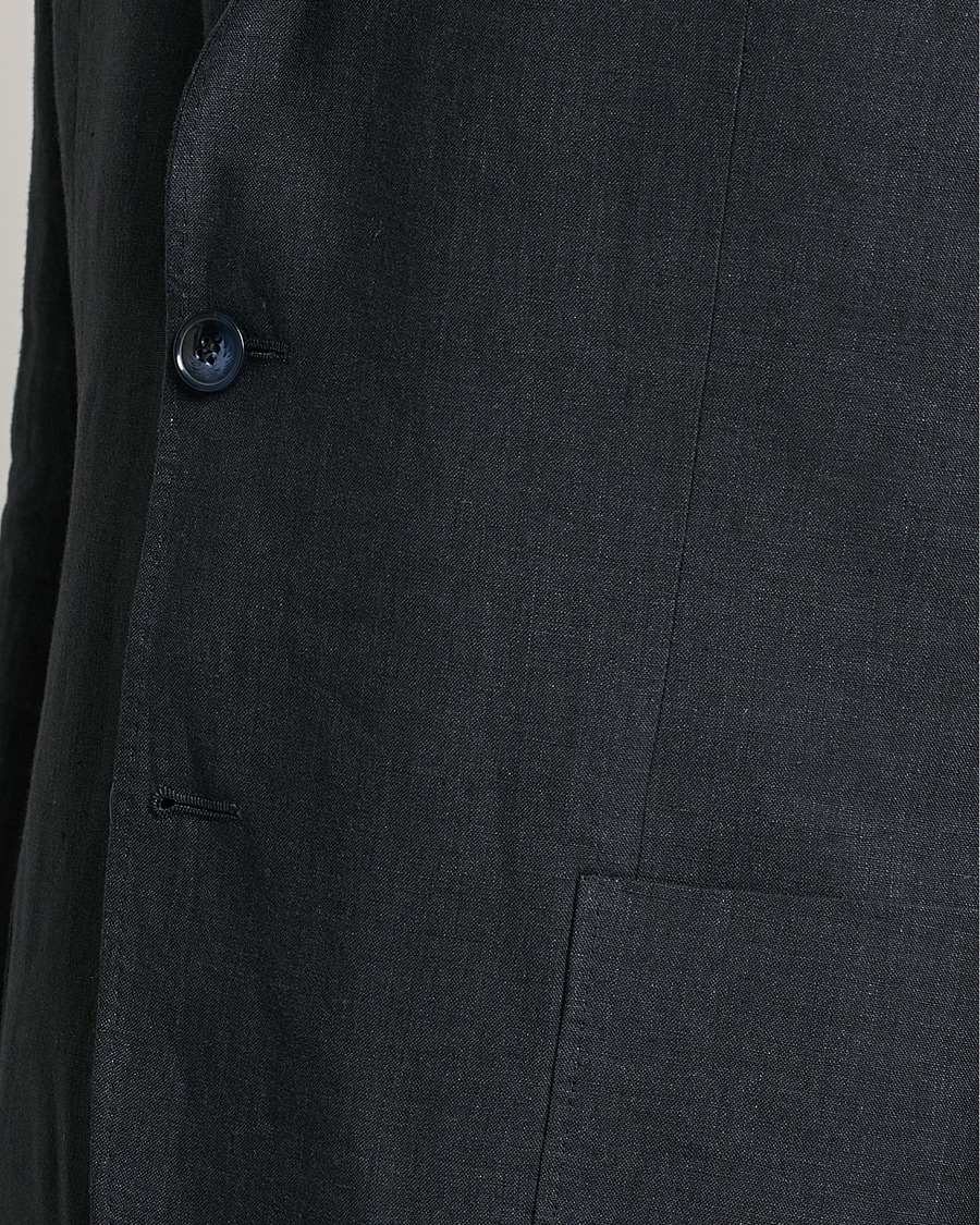 Hombres | Blazers | Morris | Archie Linen Suit Blazer Navy