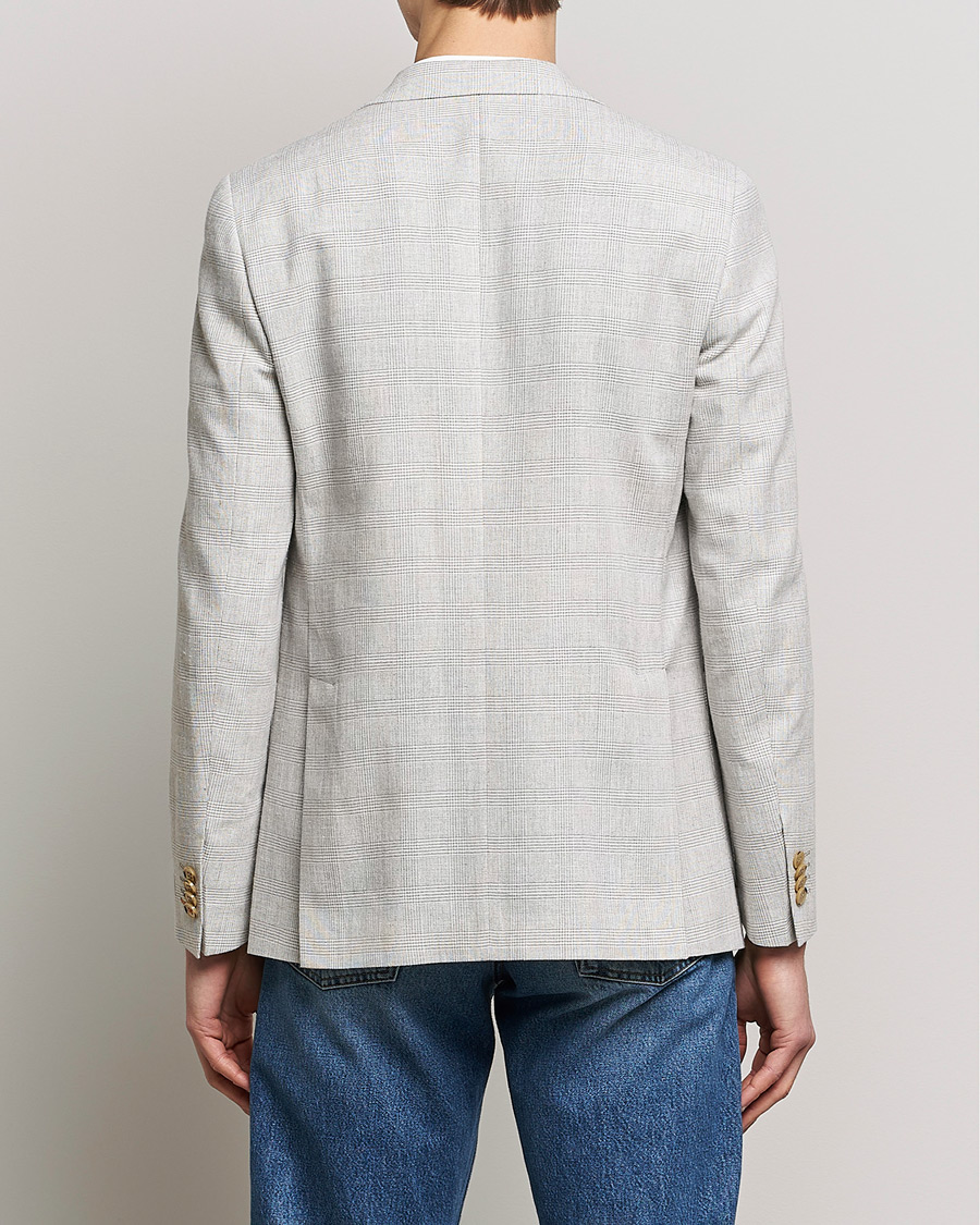 Hombres | Blazers | Morris | Archie Glencheck Cotton Blazer Khaki